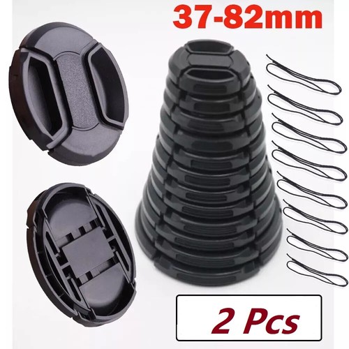 Front Lens Cap for Camera Lenses 37,43, 46,49, 52,55,58,62mm,67mm,72mm,77mm,82mm - Picture 6 of 36