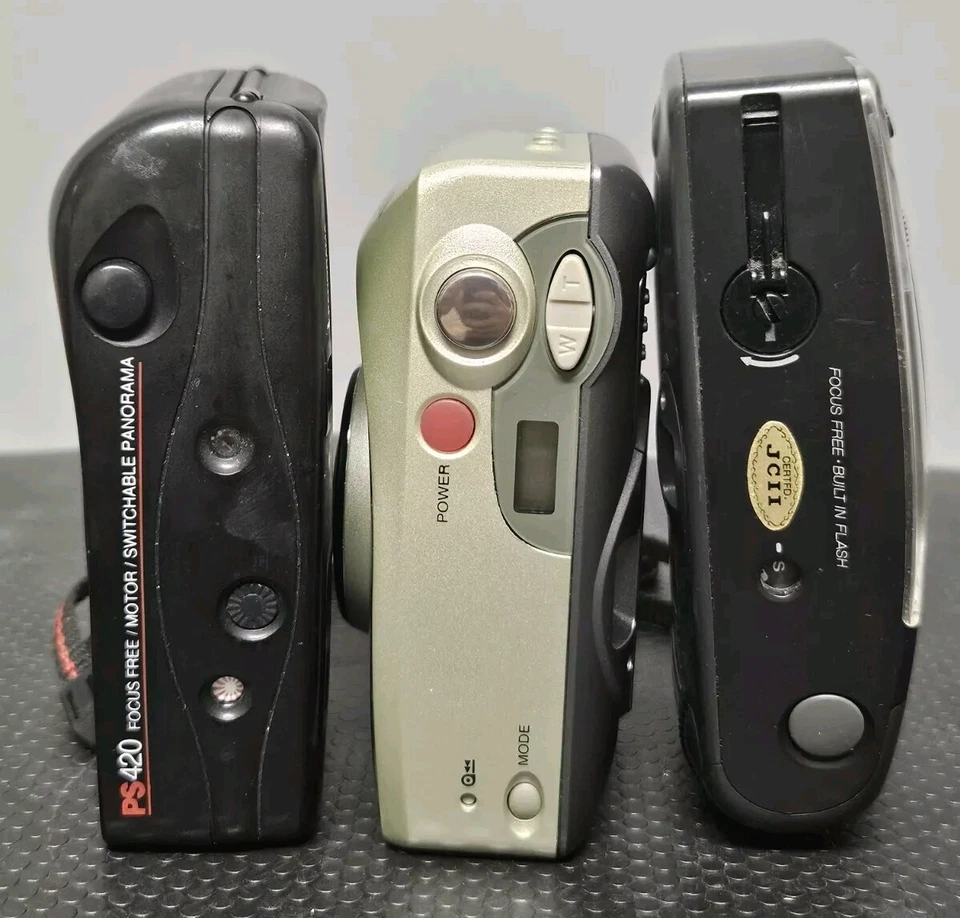 Cámaras fotográficas de 35 mm apuntar y disparar para piezas para reparación Fujifilm, Fuji y Vivitar Foto 4 de 4