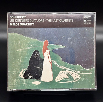 Schubert LES DERNIERS QUATUORS Melos Quartett [BMG/Harmonia Mundi 2 CD Set] NM