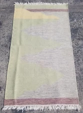 Vintage Traditional Handmade Beautiful Scandinavian Floor Rug Carpet 155x90 cm