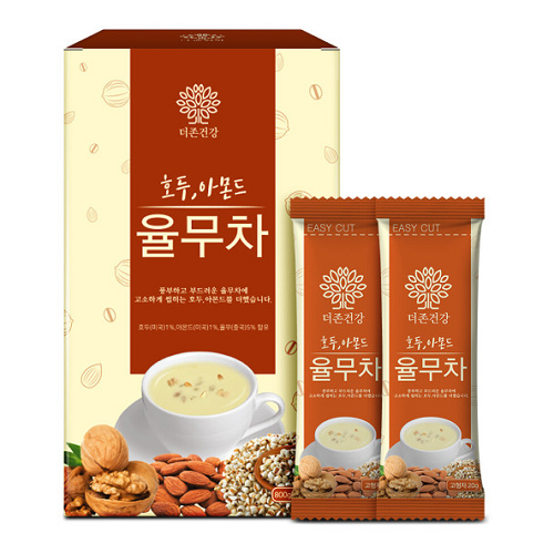Korea DUZON Savory Walnuts, Almonds, Job's tears Tea 20g 40 sachets 1 box - Picture 1 of 7