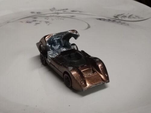 Hot Wheels Redline McLaren M6A 1968 Brown Made in United States - Picture 3 of 4