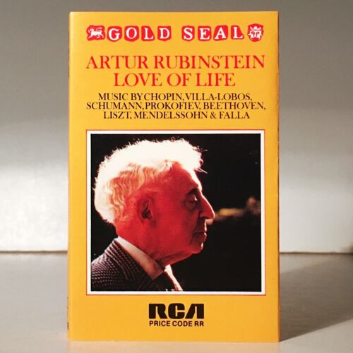 Arthur Rubinstein - Love Of Life - Mint 1978 Cassette - RCA Gold Seal - GK 42708 - Picture 3 of 5