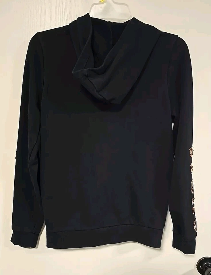 Sudadera con capucha Guess con lentejuelas talla pequeña faltan cuerdas Foto 2 de 4