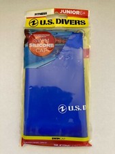 Silicone Swimcap; Blue; Junior 6