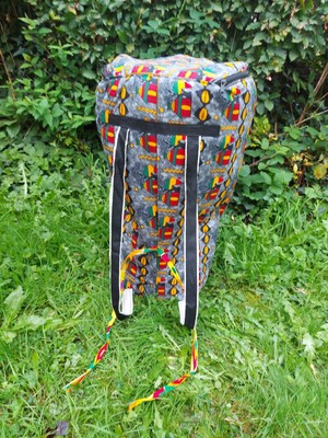 Professionelle 13 Zoll handgefertigte Djembe Drum Bag aus Ghana