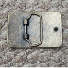 Vintage Luck's Country Style Foods Brass Belt Buckle Western/cowboys/the South/ — photo 2