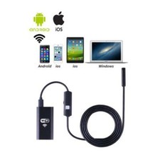WIFI USB Endoscope Waterproof Inspection Camera 5.5M MAC Android OTG Smart Phone