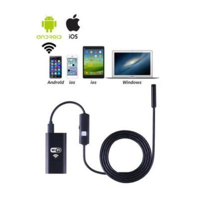 WIFI USB Endoscope Waterproof Inspection Camera 5.5M MAC Android OTG Smart Phone