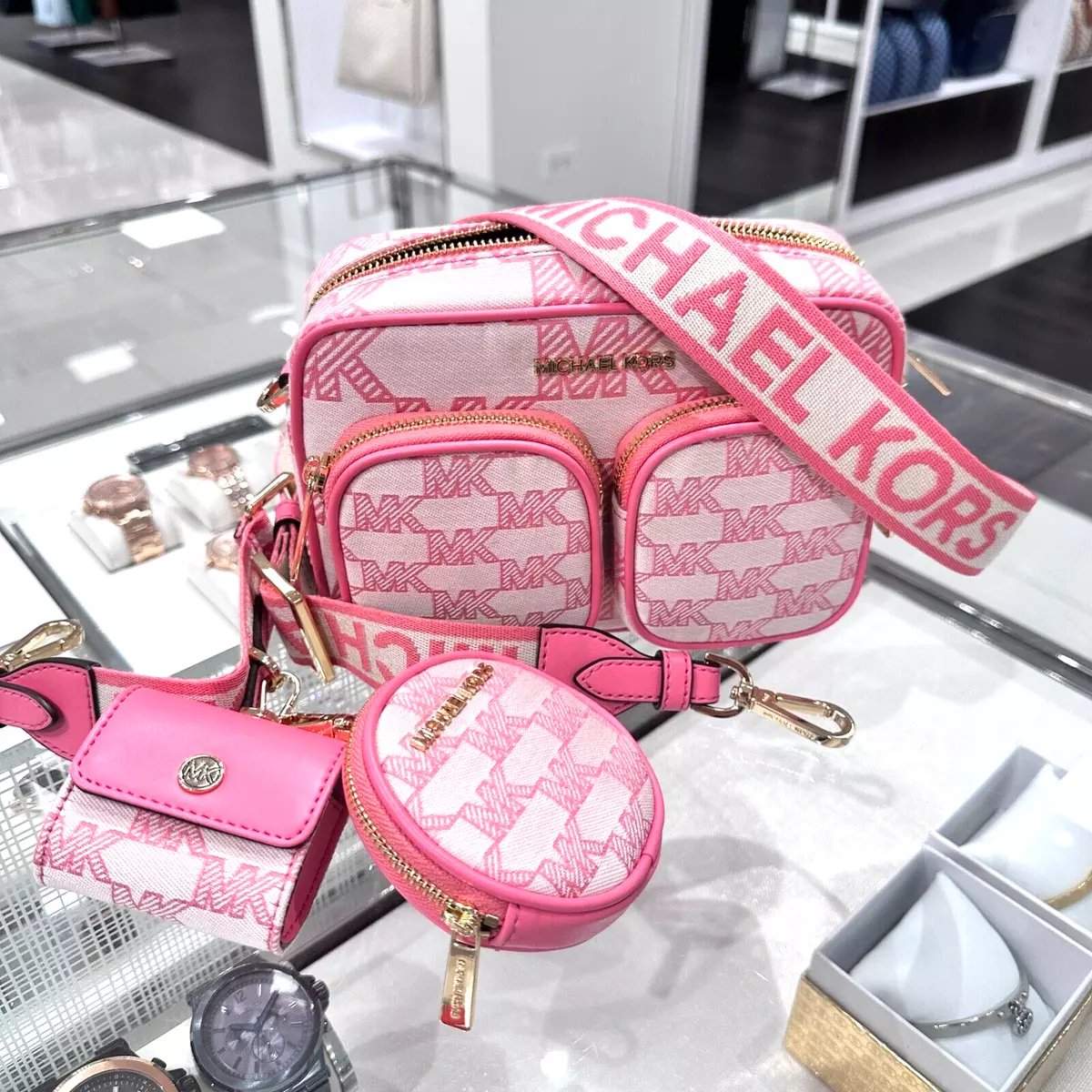 Michael Kors Pink Crossbody, Brand Vision