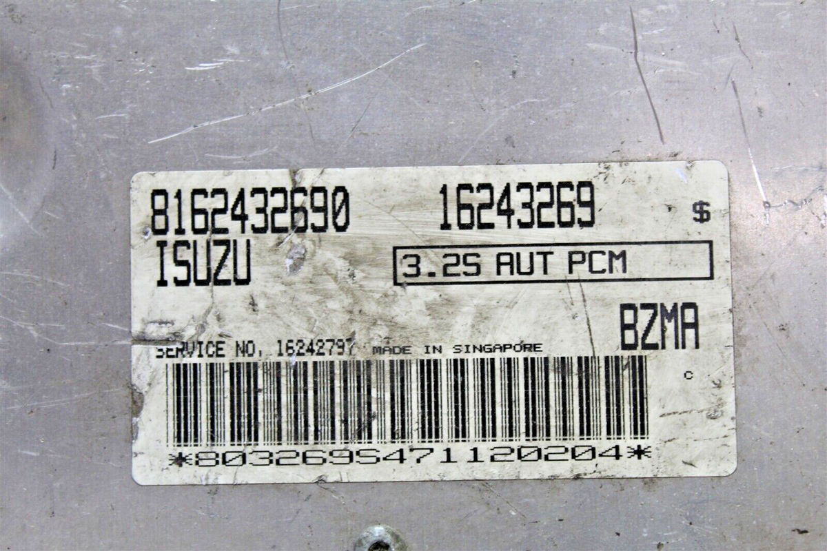 1997 Isuzu Rodeo 3.2L Engine Control Unit ECU Module 3O2 377 1997 Isuzu Rodeo 3.2L Engine Control Unit ECU Module 3O2 377