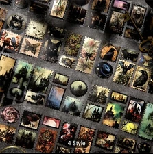 Gorgeous Assorted Themes 10-12 PC Sheets Shiny Stamp Stickers Scrapbooking