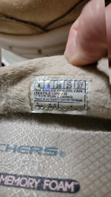SKECHERS RELAXEL FIT MEMORY FOAM TALLA 8 USA COLOR TAN excelentes