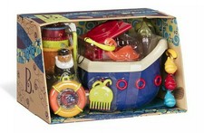fish and splish boat bath toy