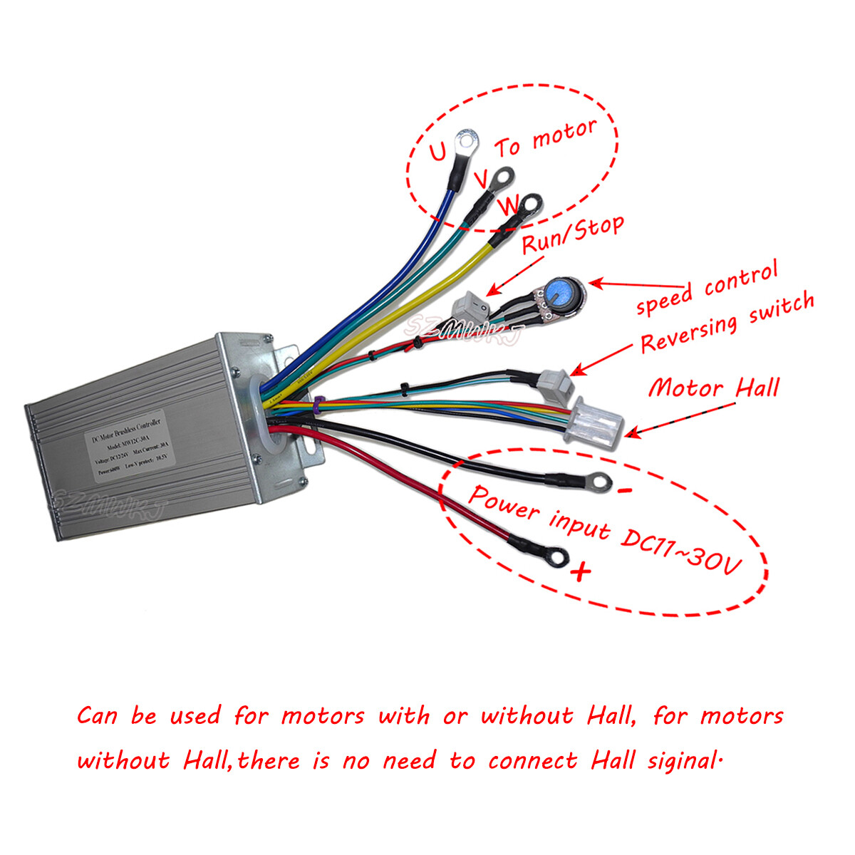 カツミ 等 HOゲージ SPEED CONTROL D.C. パワー レール HiLetgo 3pcs DC Motor Speed Controller DC 8-24V Brushless