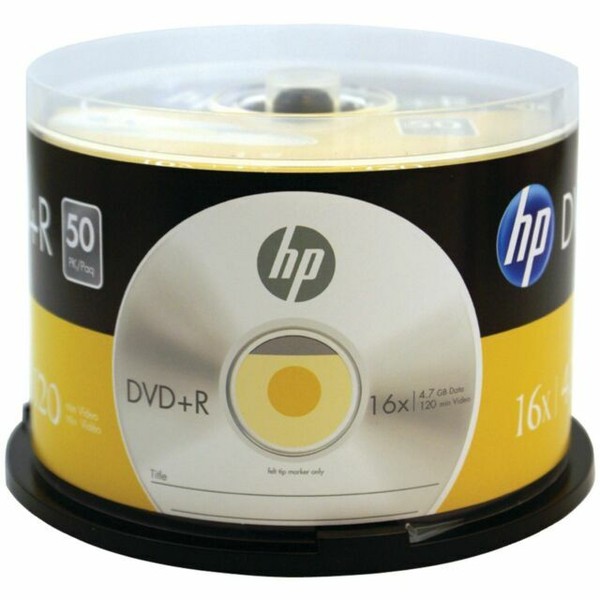 HP DVD R 16x 4 7gb 120 Min 50 PK For Sale Online EBay hp-dvd-r-16x-4-7gb-120-min-50-pk-for-sale-online-ebay