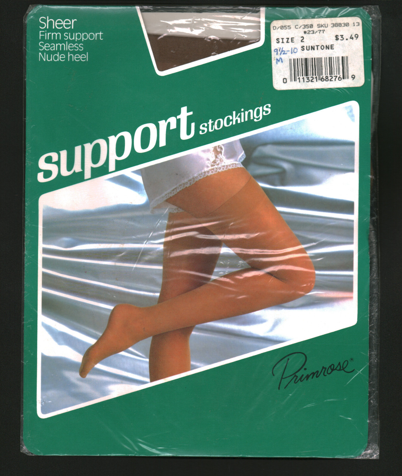 Primrose Firm Support Stockings sz 9 1/2 10 color Suntone Woolworths 1980s eBay
