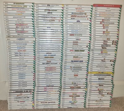 Wii Spiele ALLE unter 6,99£ - Günstiges Nintendo Bundle Restposten Sale AUSVERKAUF Rabatt