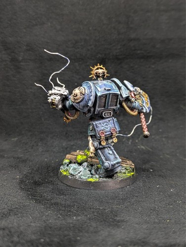 800 Terminator Bibliotecario Ultramarines Primaris Marines Espaciales 40k Bien Pintado - Imagen 7 de 8