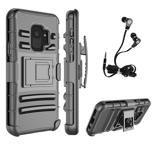 Funda protectora de grado militar funda + auriculares para Galaxy S9, S9 Plus - Imagen 2 de 20