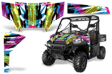 UTV Graphics kit Sticker Decal for Polaris Ranger 570/900 XP 2013-2016 Flashback