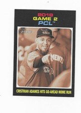 LOT OF 26 2020 Topps Heritage Minors #195 Cristhian Adames HL/Hits Go-Ahead Home