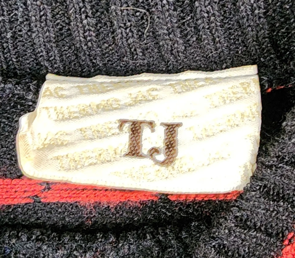 Thermo Jac Sweater Womens Small Black Red High Neck Long Sleeve 80s Vintage Top - Image 3 of 4