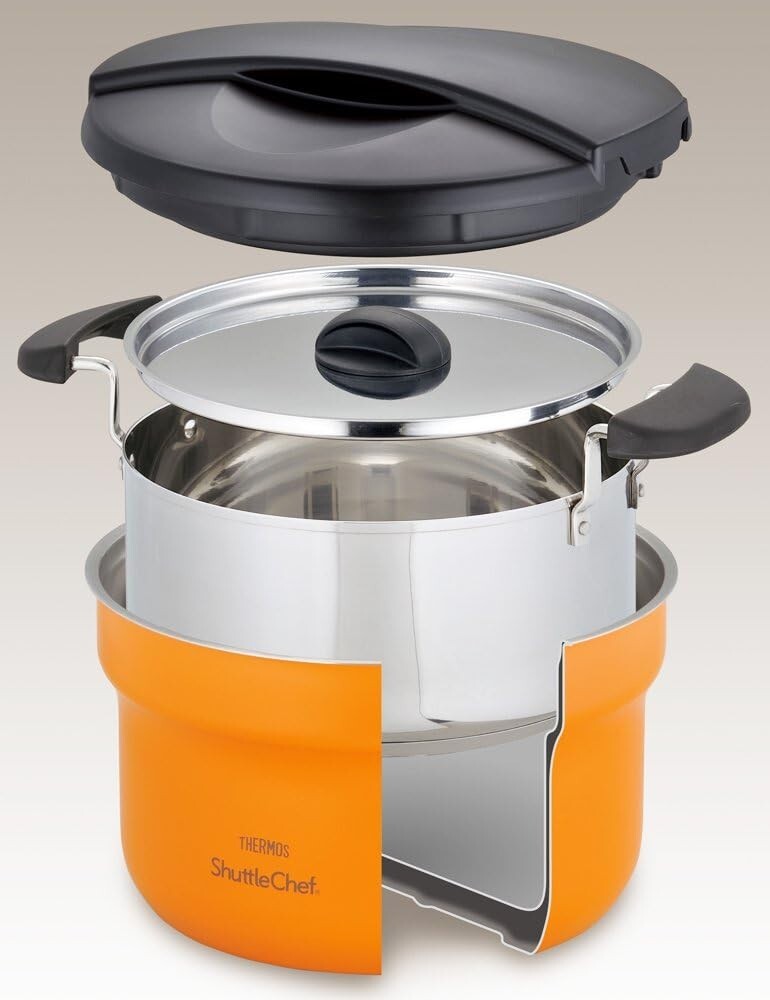 THERMOS vacuum heat insulation cooker Shuttle Chef KBF-3000 APR