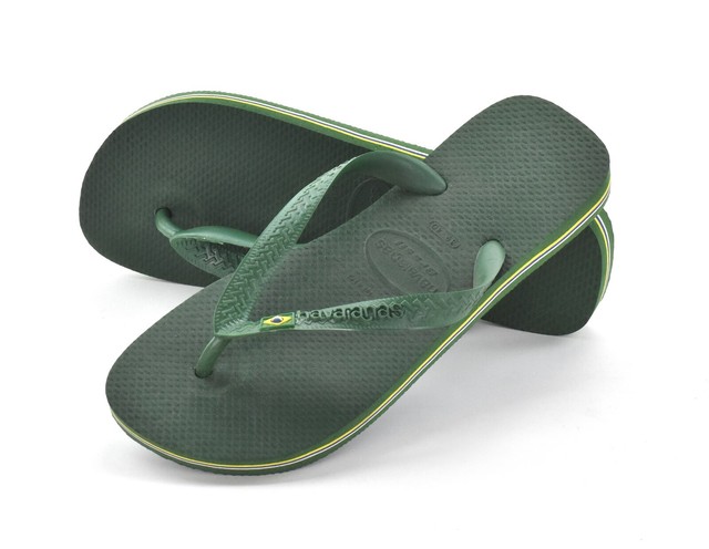 dark green havaianas