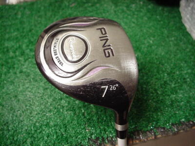 送料込み/PING RHAPSODY『レディース』ユーティリティー26° Ladies Ping Rhapsody 26 degree 7 Wood Ult 129 Graphite