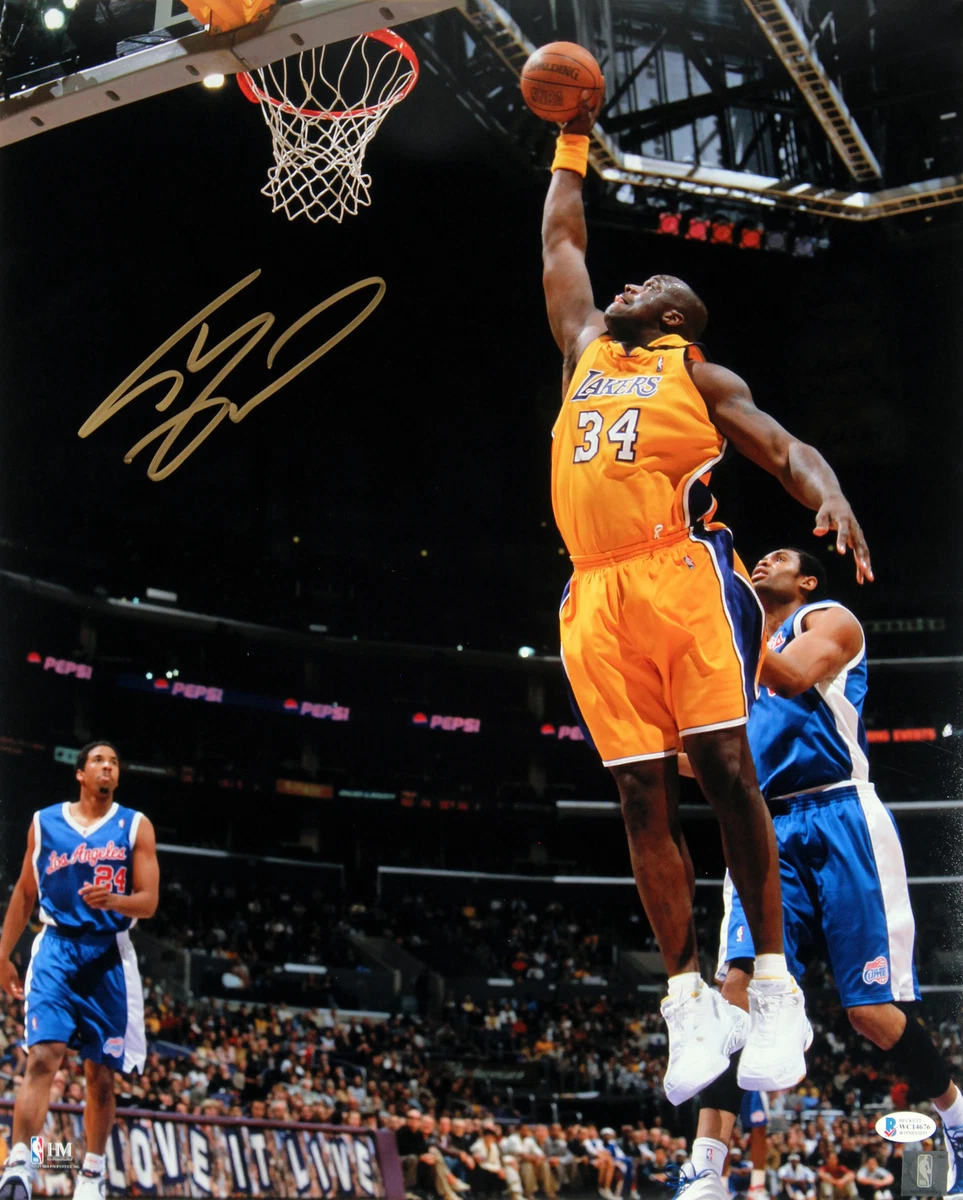 Photo Shaquille O'Neal 8x10 Pouces - Brillant, Orlando Magic, Action De Dunk, Non Signée
