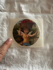 Vintage Mrs. Grossmans Cherub Stickers By The Yard Medium Size Victorian 80's