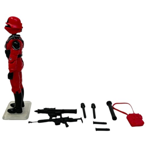 Figura de acción GI Joe Red Shadows Trooper 3,75" 2010 exclusiva de la convención JoeCon - Imagen 2 de 6