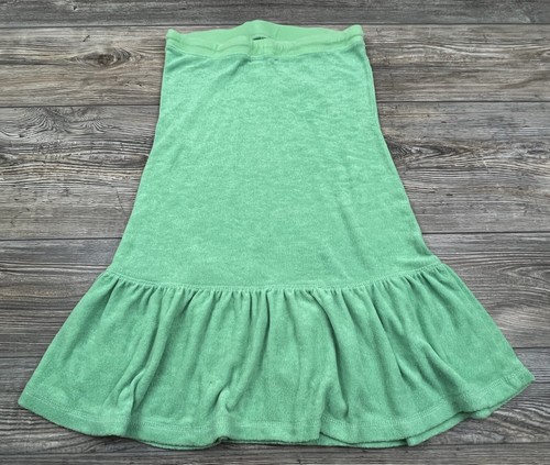 Next Era Couture Skirt Green Ruffled Bottom 80's Style Size Large Y2K Retro - Afbeelding 3 van 8