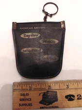 Vintage Leather Bread Memorabilia Keyring Taystee Merita Langendorf Cook Book