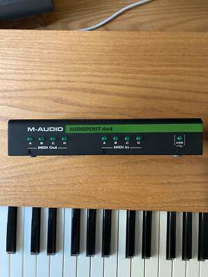 M-Audio MIDISport 4X4 Anniversary Edition 4-in/4-out MIDI interface 