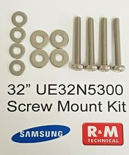 Samsung Tv Wall Mounting Screws UE32N4300 T4300 New M4 26mm - 28mm SCREWS 