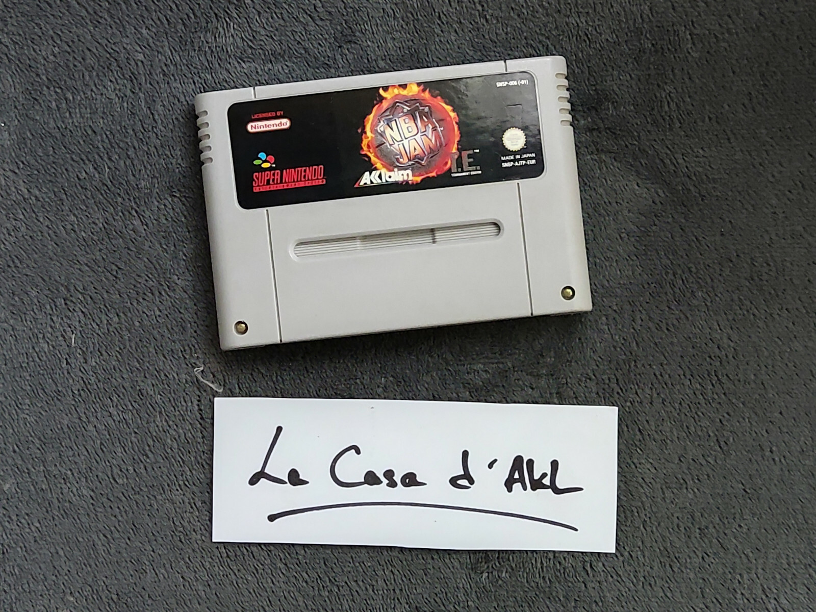 NBA Jam T.E. Tournament Edition sur Super Nintendo SNES - loose EUR TBE