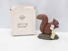 Large Cast Iron Red Squirrel Door Stop 30cm Tall