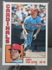 1984 Topps - Andy Van Slyke #206 (RC)