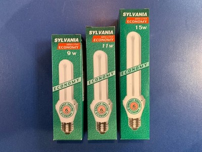 SYLVANIA Mini Lynx Energiesparlampe E27 9W 11W 15W 827 Warm White Deluxe 2700K