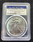 2025- W Silver Eagle First Day of Issue PCGS Gem Uncirculated