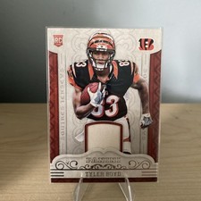 Tyler Boyd 2016 Panini Football Squires Jerseys #40 Rookie Relic Card. rookie card picture