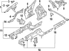 Genuine Nissan Connector Plate 751A6-6GP0A