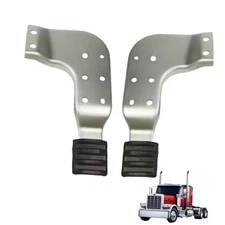 2 Pack Left & Right Hood Bracket Fit for Peterbilt 389 131 Hood Left&Right