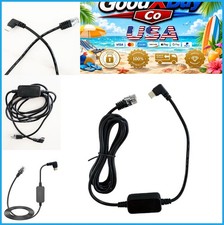 USB C to RJ11 Power Cord 5.57ft Radar Detector Charger Cable for Car USB-C Port