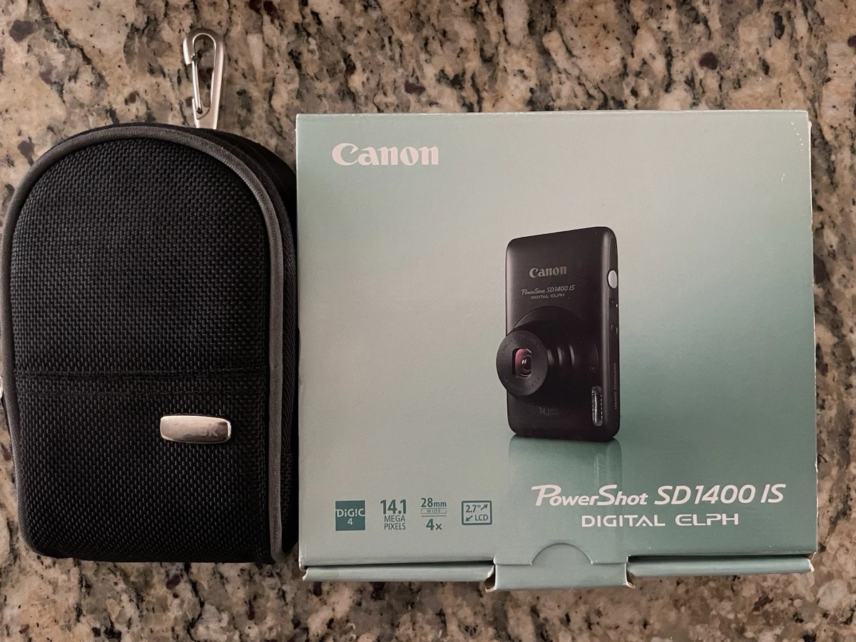 Canon PowerShot Digital Cameras SD1400 IS for sale | eBay