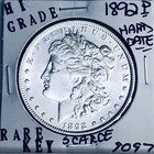 1892 P MORGAN SILVER DOLLAR HI GRADE GENUINE U.S. MINT RARE KEY COIN 9097
