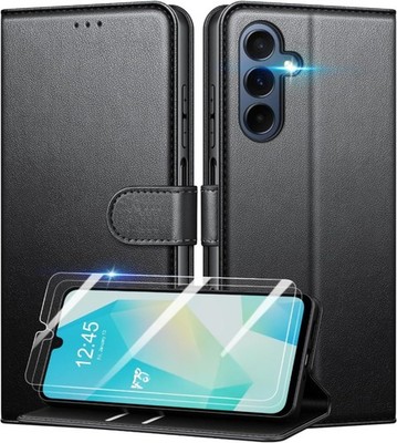 A37 A57 Hülle für Samsung A17/A16/A36/A56/A26 Wallet Handy Cover & Displayschutz