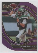 2020 Panini Select Field Level Purple Prizm Die-Cut James Morgan #384 12pq